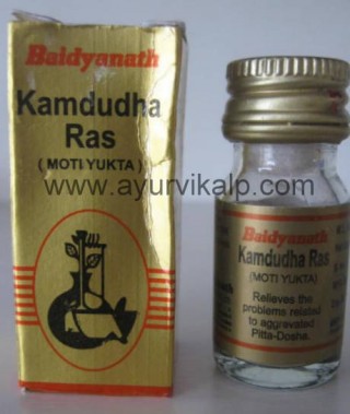 Baidyanath KAMDUDHA Ras (Ayurved Sar Sangraha), 25 Tablets, Hyperacidity